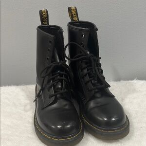 Classic Black Combat Boots